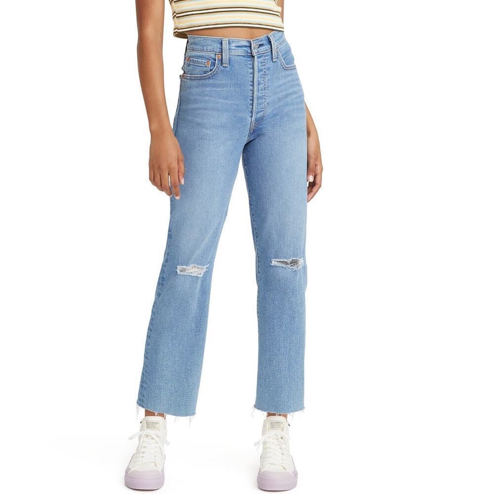 Levi’s Ribcage Straight Ankle Jeans